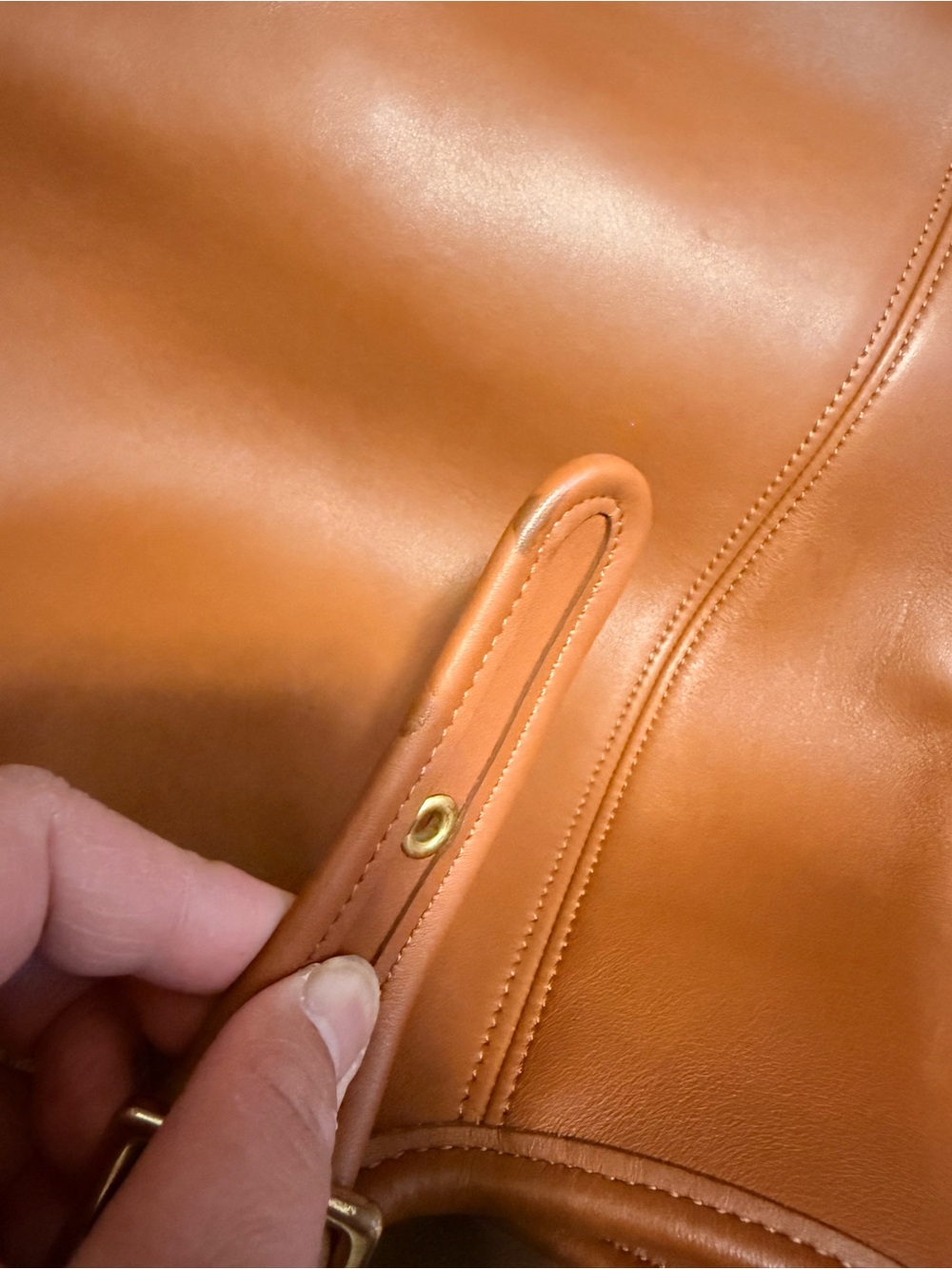 Coach Brown Leather Tote Bag - Picture 13 of 16